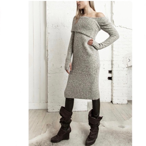 Nicholas K Cypress Alpaca Blend Sweater Dress - Picture 4 of 11